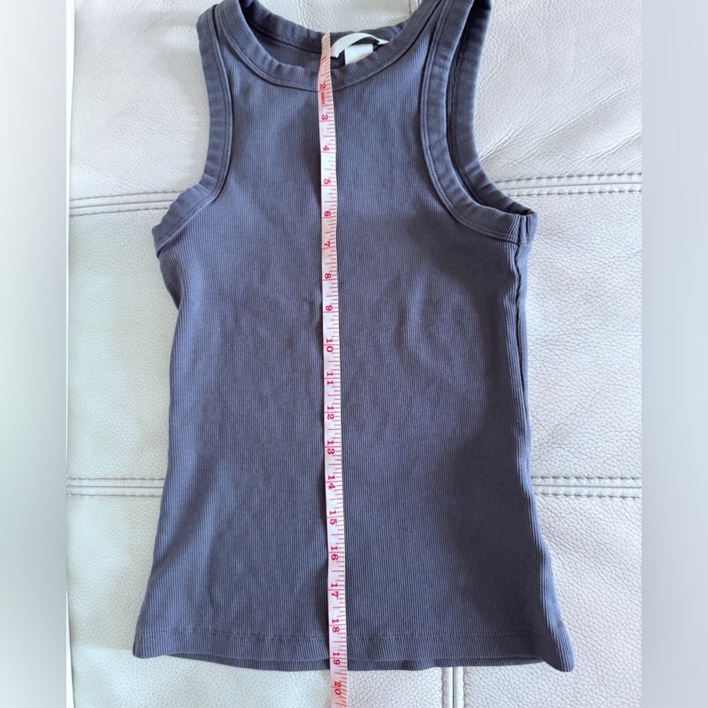 H&M Womens Ribbed Top In S - Picture 4 of 5